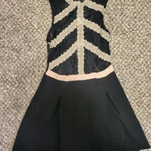 Small Romper with Lace Top